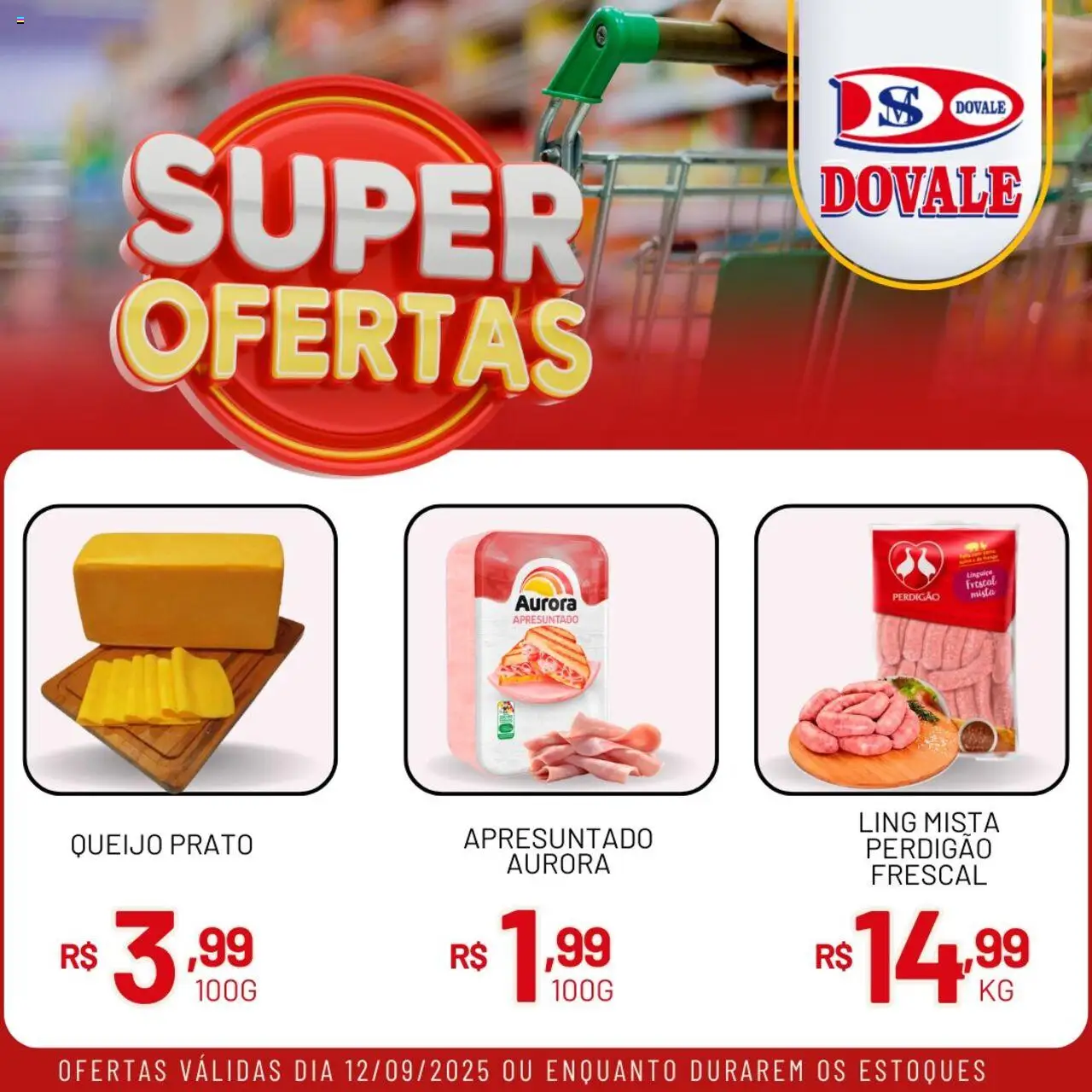 Dovale Folheto - válido de 12.09.2025 | Página: 2 | Produtos: Linguiça, Queijo