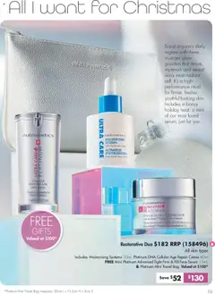 Preview of Nutrimetics Catalogue Holiday magic - valid from 12.10.2025 | Page: 19 | Products: Travel bag, Bag, Zinc