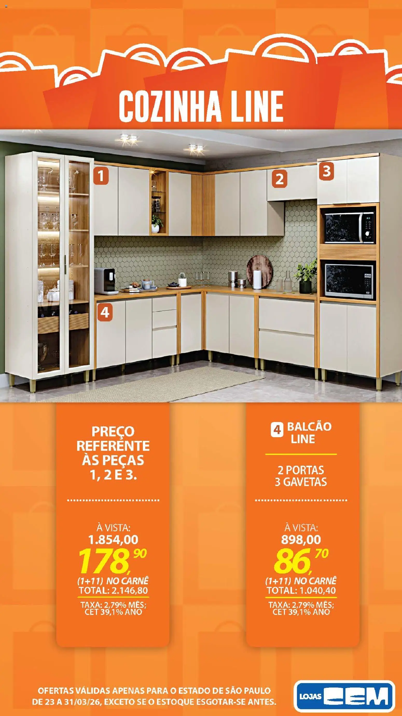 Lojas Cem Folheto - válido de 23.03.2026 | Página: 86