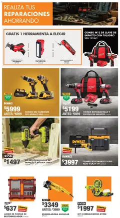 Vista previa de Home Depot catálogo, nuevo folleto de la tienda, válido en México a partir del 04.12.2025 | Página: 9 | Productos: Juego, Rotomartillo, Batería, Llave
