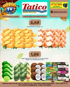 Tatico ofertas do Dia - Pré-Visualização do folheto da loja Tatico, válido de 07.04.2026 | Página: 2 | Produtos: Coco, Leite, Hambúrguer, Batata