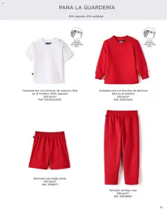 Vista previa de El Corte Inglés catálogo Colección Uniformes 2024, nuevo folleto de la tienda, válido en México a partir del 04.04.2025 | Página: 51 | Productos: Algodón, Sudadera, Bermuda, Camiseta