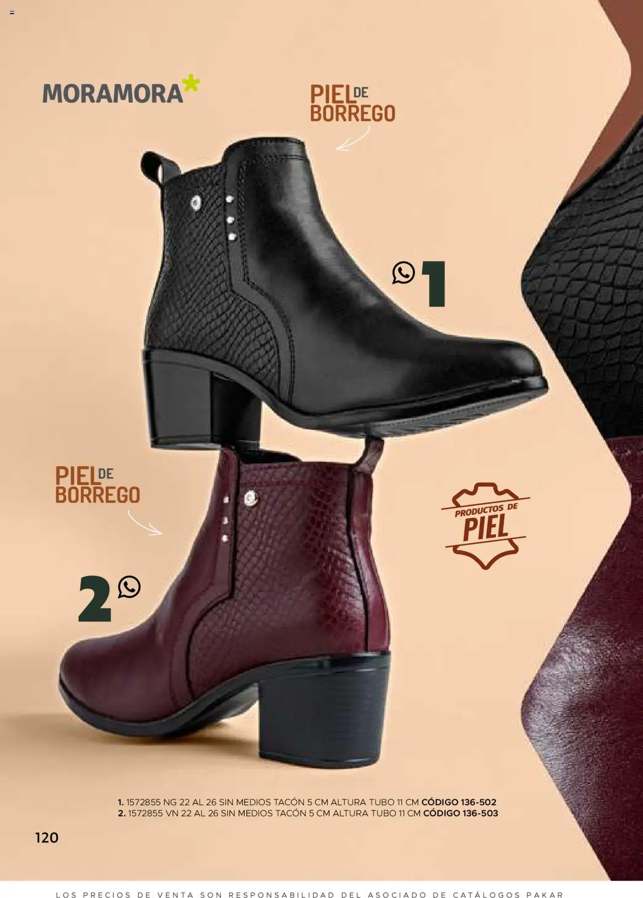 Nuevas ofertas de SC Pakar válidas en toda la República Mexicana desde el 24.07.2025. ¡Encuentra las mejores ofertas en SC Pakar - Catálogo Bota! | Página: 120