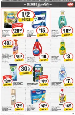 Preview of IGA Catalogue QLD - valid from 08.10.2025 | Page: 32 | Products: Powder, Conditioner, Gloves, Tablets