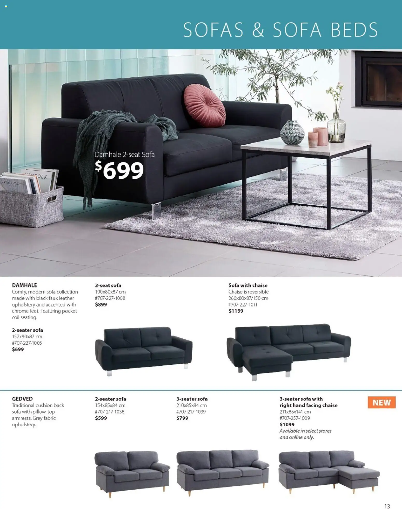JYSK flyer valid from 01.01.2026 | Page: 13 | Products: Sofa