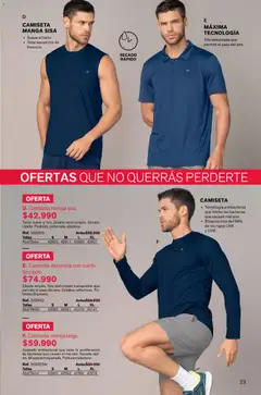 Leonisa - Catálogo -  Vista previa de la revista de la tienda Leonisa valido desde el 24.02.2026 | Página: 23 | Productos: Camiseta, Camiseta manga sisa, Uva, Cuello