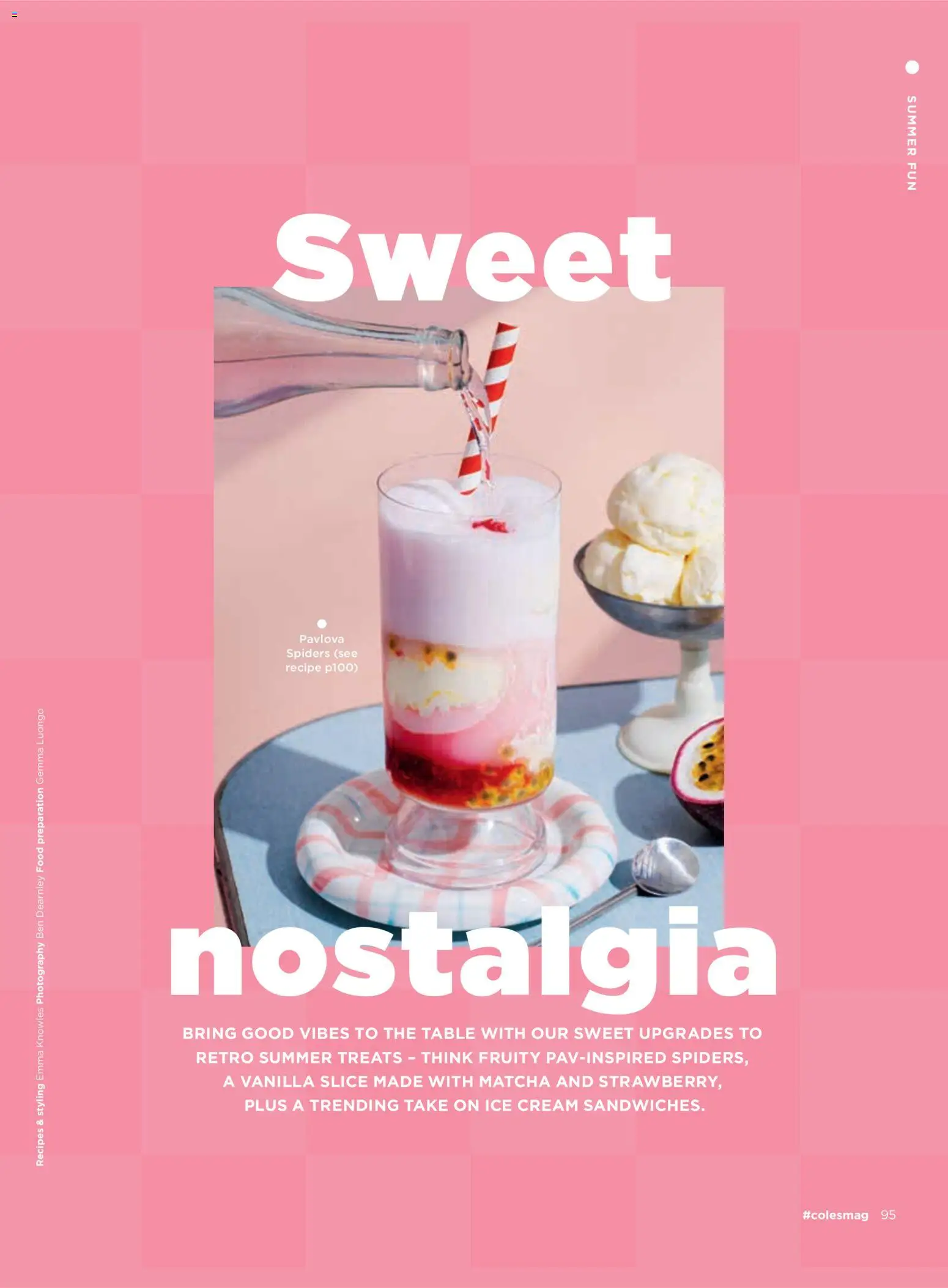 Coles catalogue - valid from 02.01.2026 | Page: 95 | Products: Table, Cream, Ice cream, Pavlova