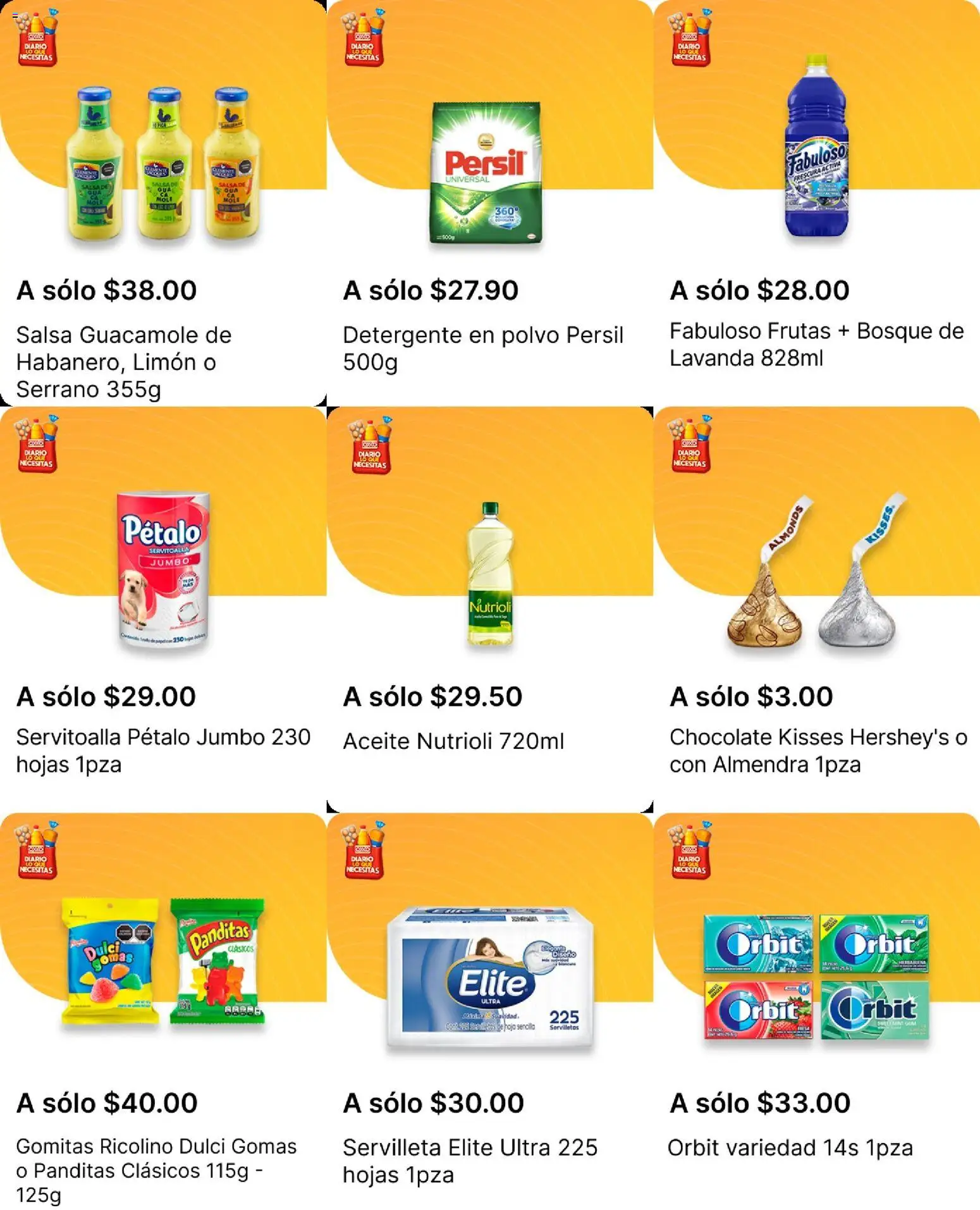 Nuevas ofertas de OXXO válidas en toda la República Mexicana desde el 08.01.2026. ¡Encuentra las mejores ofertas en OXXO folleto! | Página: 20 | Productos: Detergente, Limón, Aceite, Servilletas