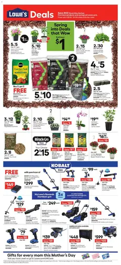 Preview of Lowe's weekly ads valid from 23.04.2026