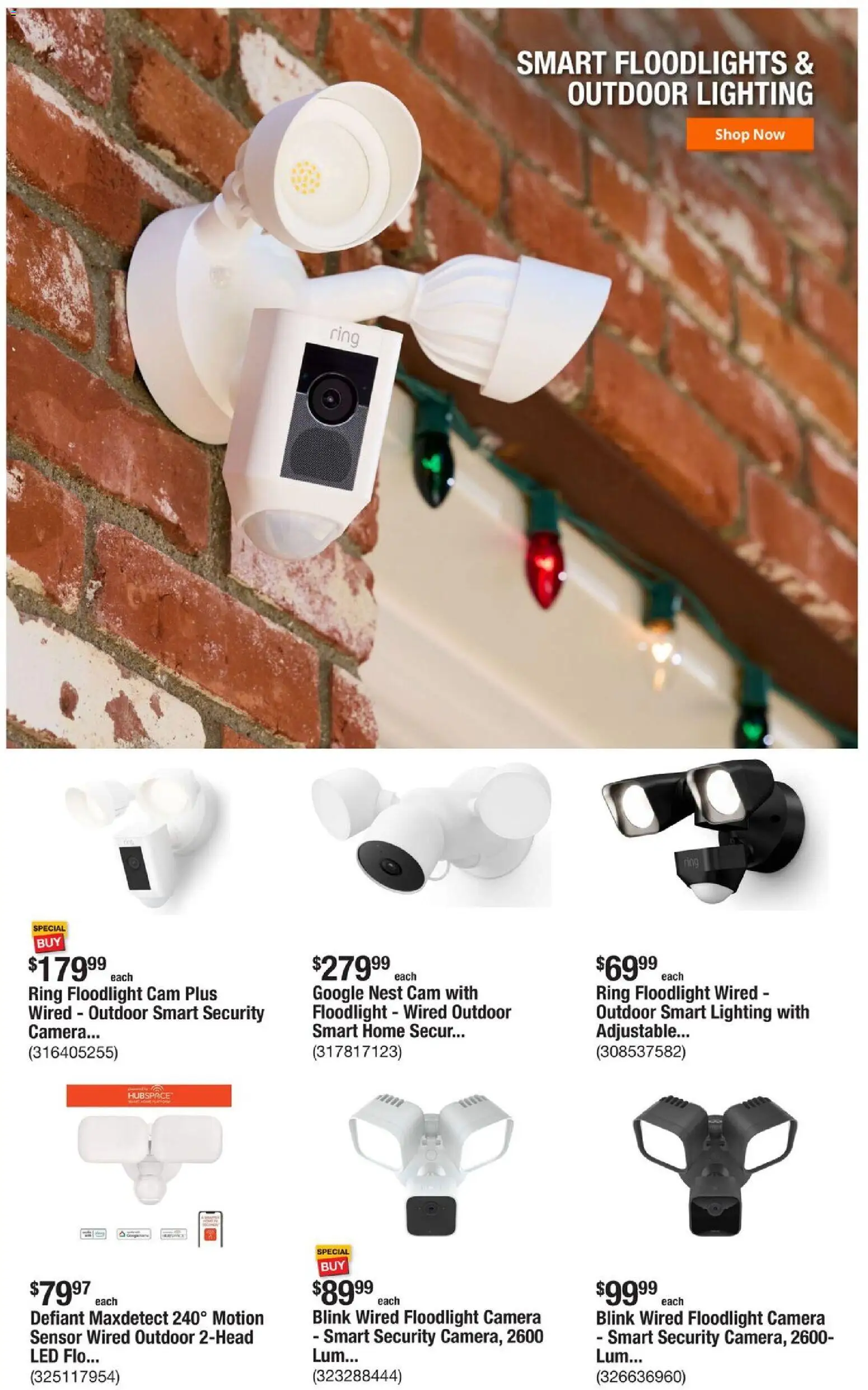 Home Depot Weekly Ad - GA - valid from 04.12.2025 | Page: 8 | Products: Ring, Sensor, Camera
