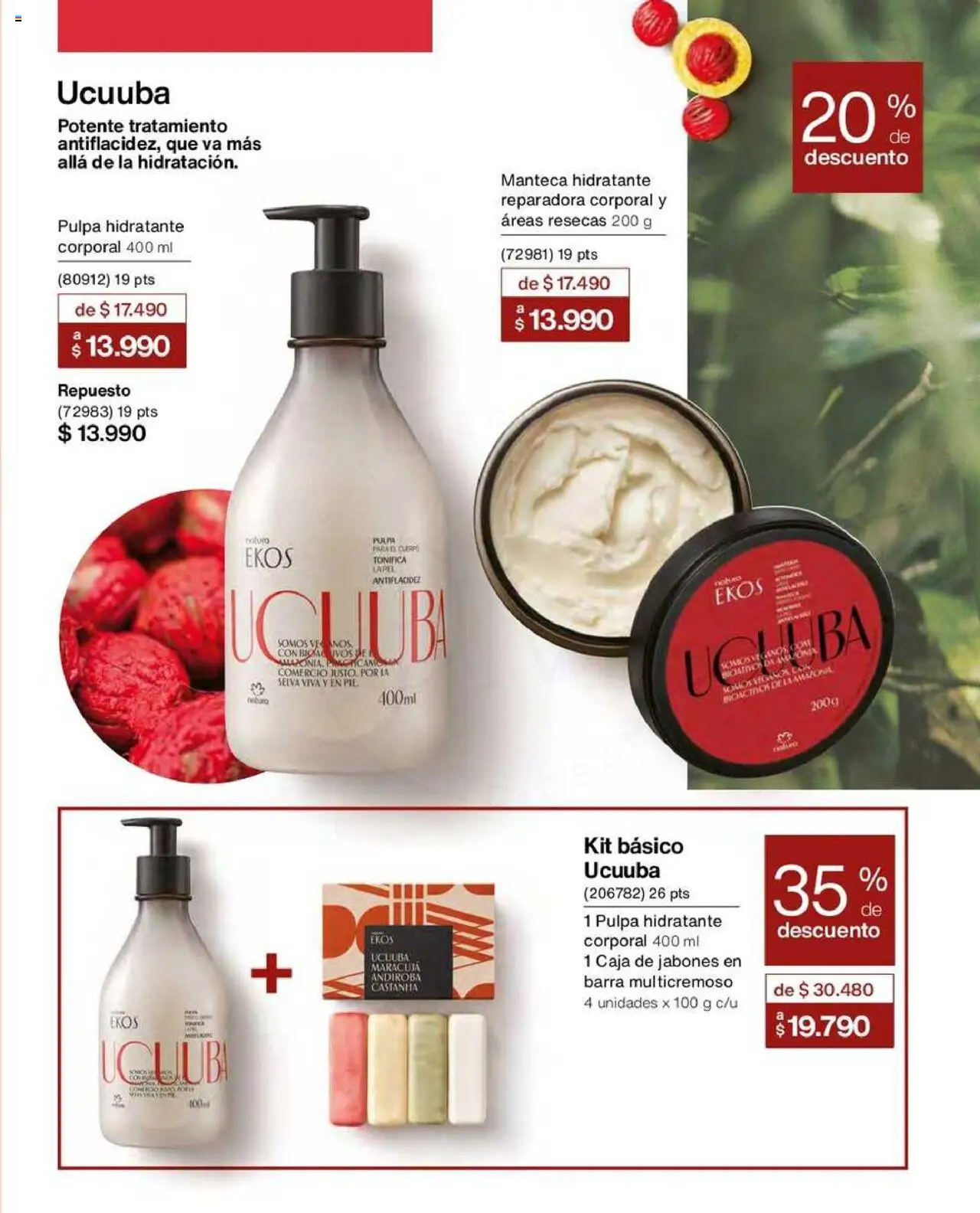 Natura catálogo │ válido desde el 22.07.2025 | Página: 96 | Productos: Caja, Manteca