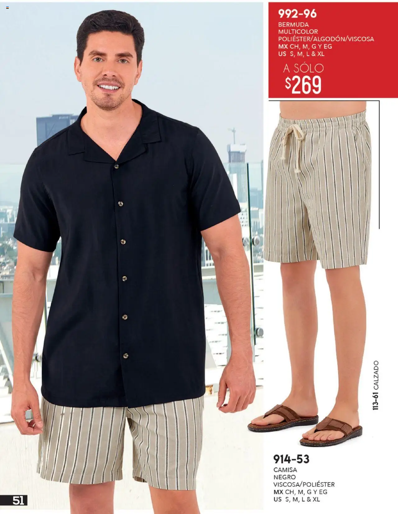 Nuevas ofertas de Cklass válidas en toda la República Mexicana desde el 14.07.2025. ¡Encuentra las mejores ofertas en Cklass catálogo Ropa Caballero! | Página: 52 | Productos: Camisa, Bermuda
