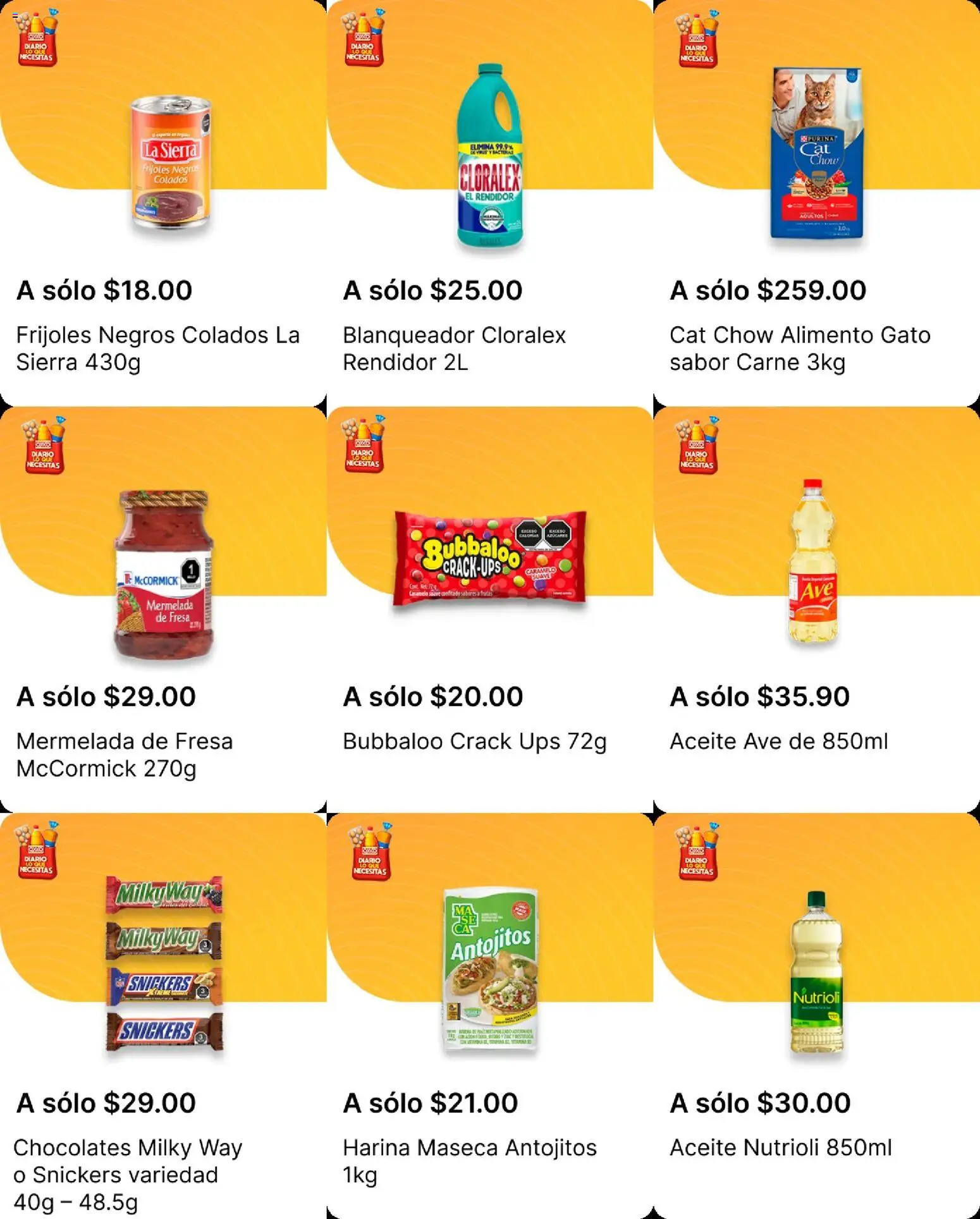 Nuevas ofertas de OXXO válidas en toda la República Mexicana desde el 08.01.2026. ¡Encuentra las mejores ofertas en OXXO folleto! | Página: 17 | Productos: Fresa, Mayonesa, Atún, Sierra