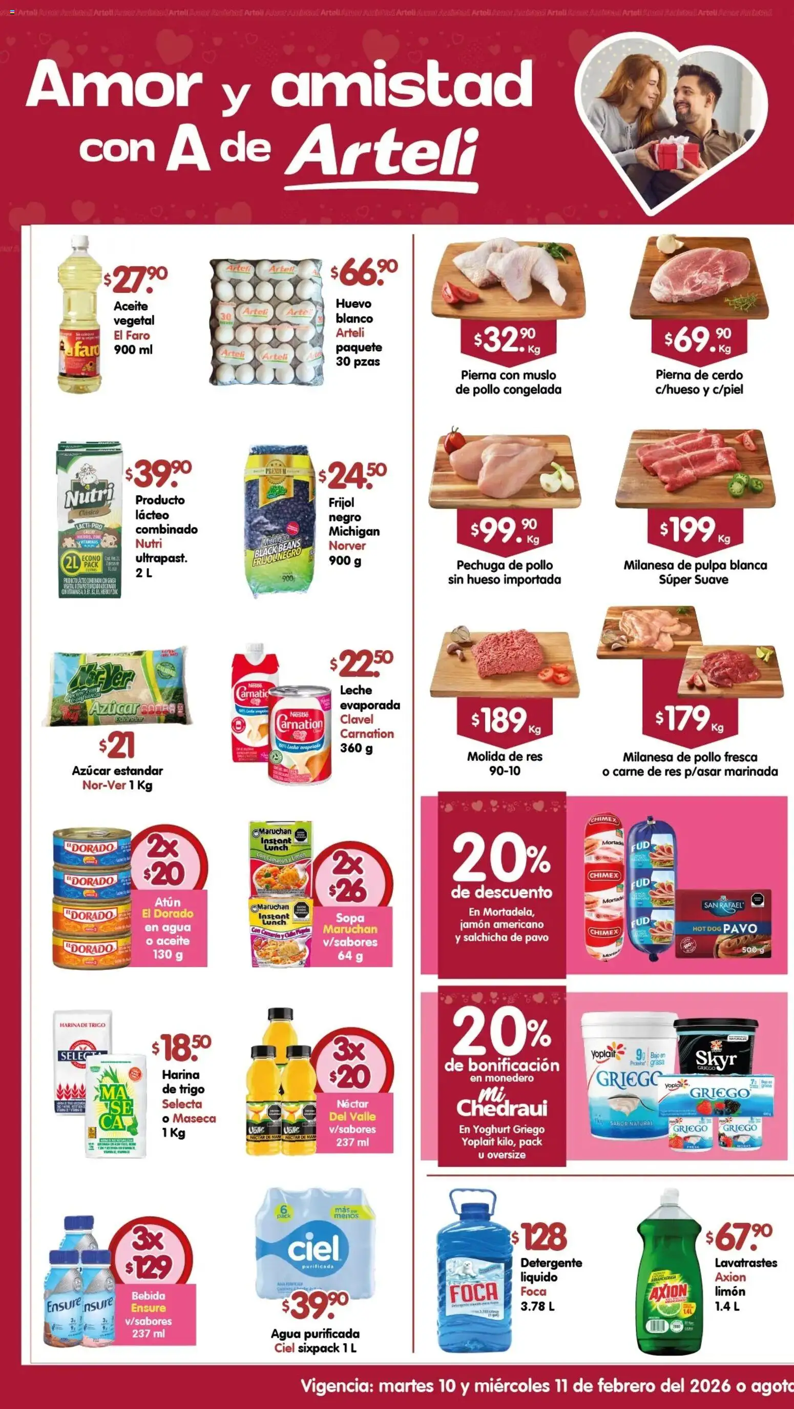 Nuevas ofertas de Arteli válidas en toda la República Mexicana desde el 10.02.2026. ¡Encuentra las mejores ofertas en Arteli folleto! | Página: 1