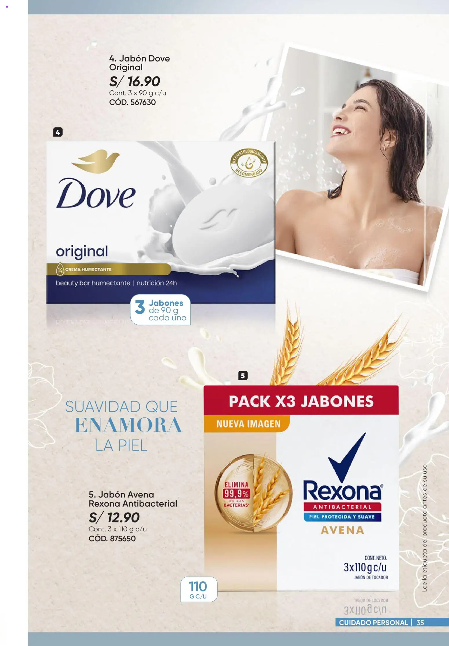 Catálogo Azzorti válido desde 24.11.2025 | Página: 35 | Productos: Jabón, Crema, Avena