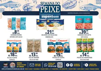 Superbom ofertas Semana do Peixe - Pré-Visualização do folheto da loja Superbom, válido de 27.03.2026
