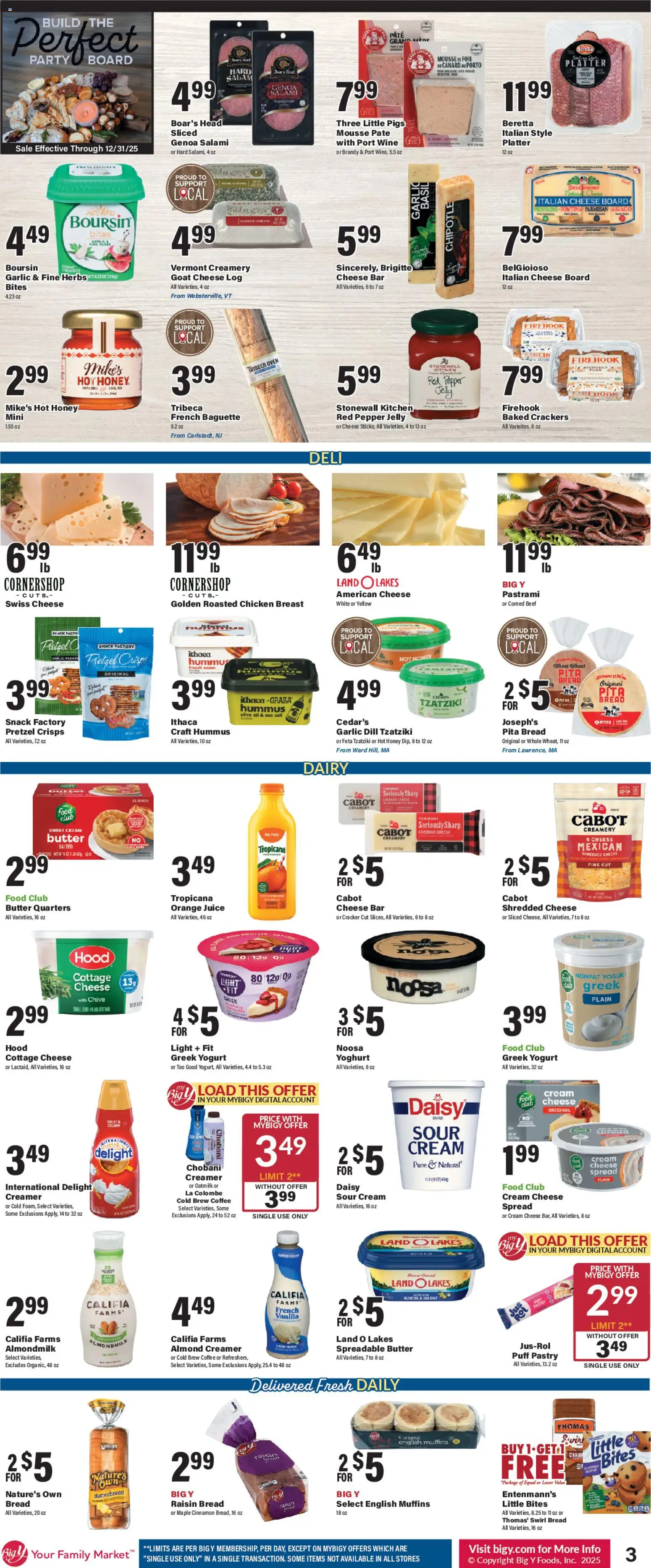 Big Y Weekly Ad - valid from 04.12.2025 | Page: 4 | Products: Oil, Coffee, Sour cream, Salt