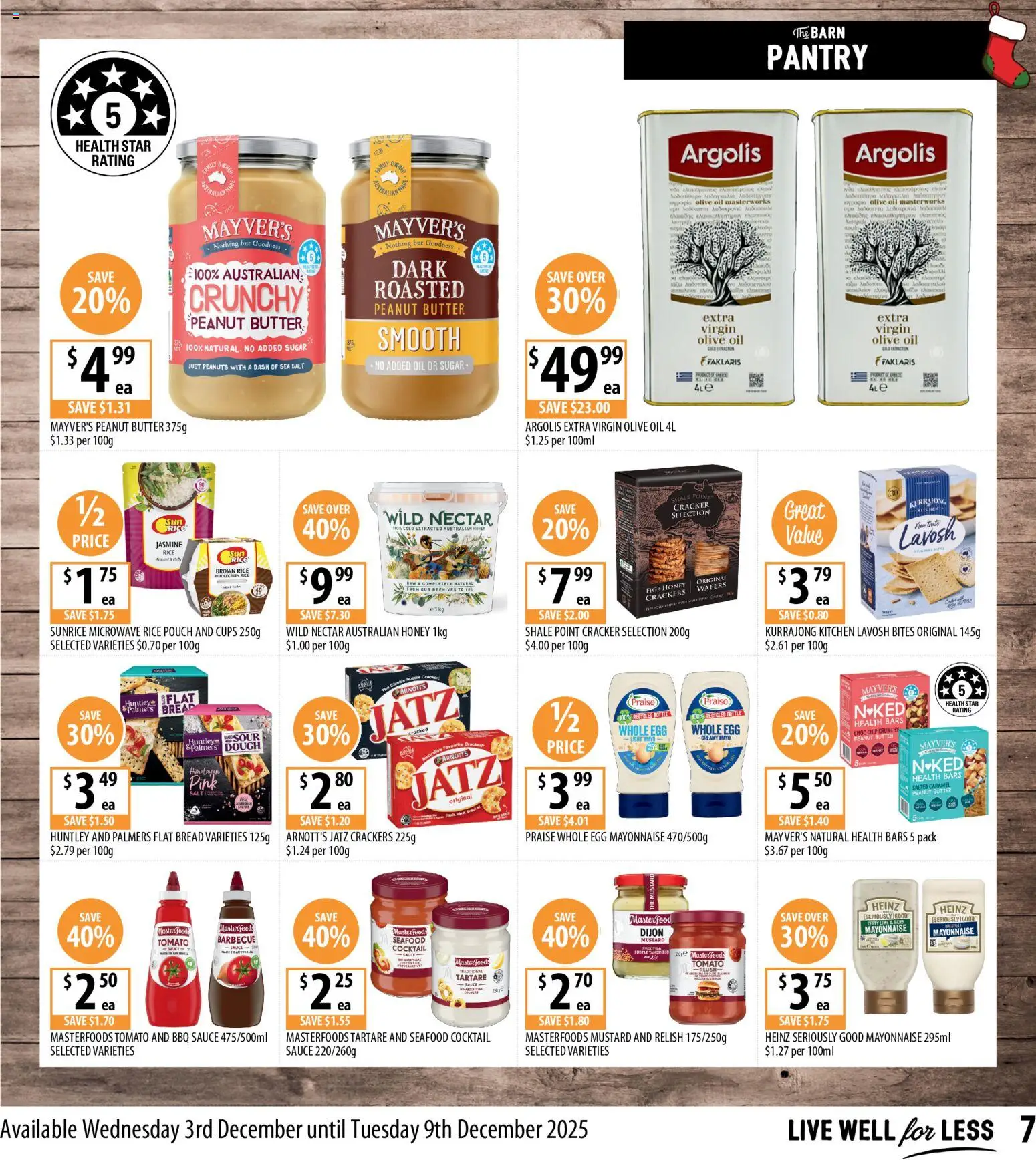 Supabarn catalogue - valid from 03.12.2025 | Page: 7 | Products: Light, Sugar, Seafood, Microwave
