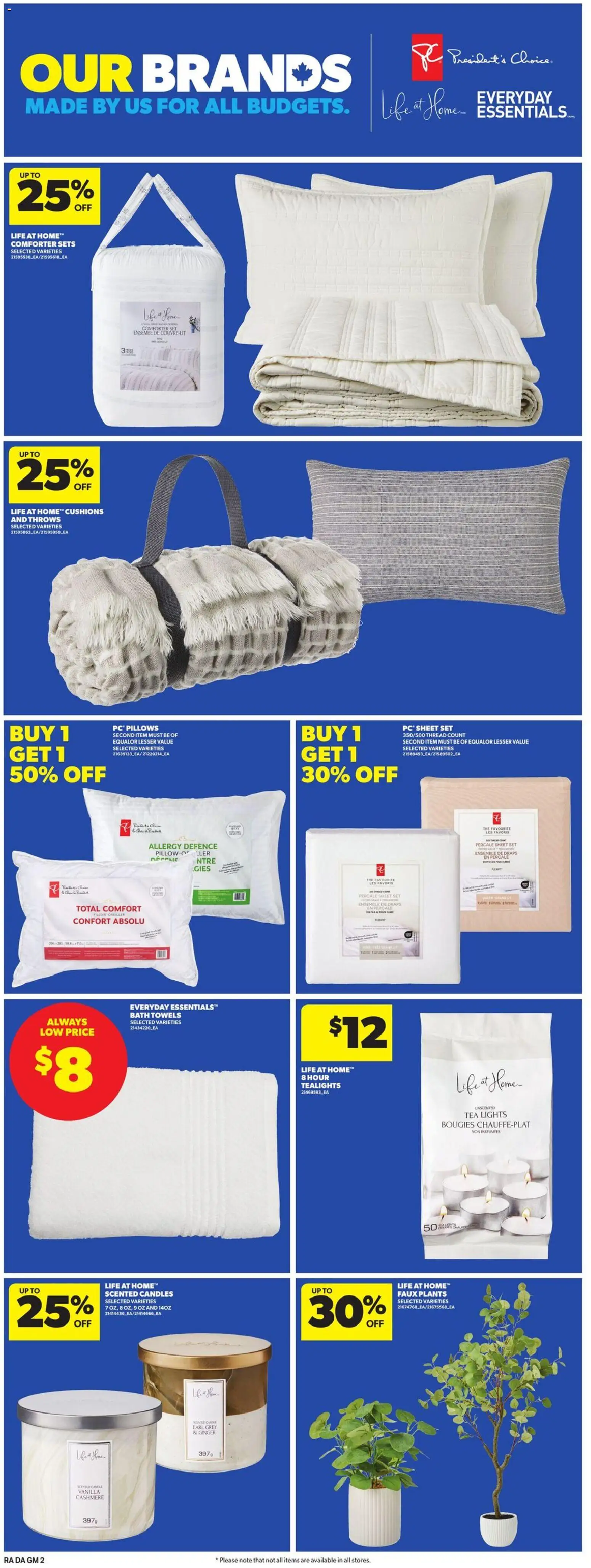 Atlantic Superstore flyer valid from 15.01.2026 | Page: 11 | Products: Tea, Bath