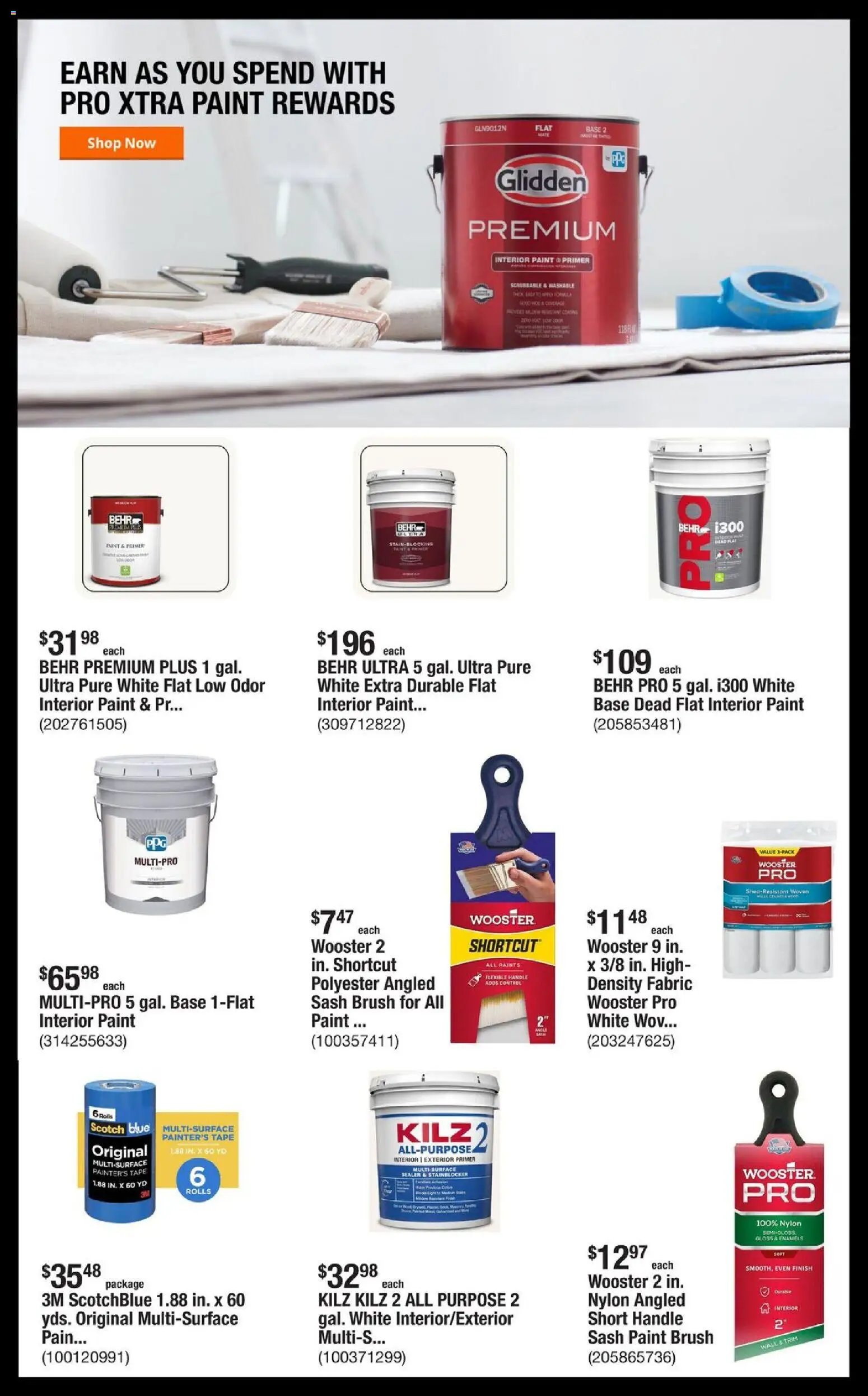 Home Depot Shop Pro Ad - FL - valid from 27.10.2025 | Page: 2 | Products: Brush