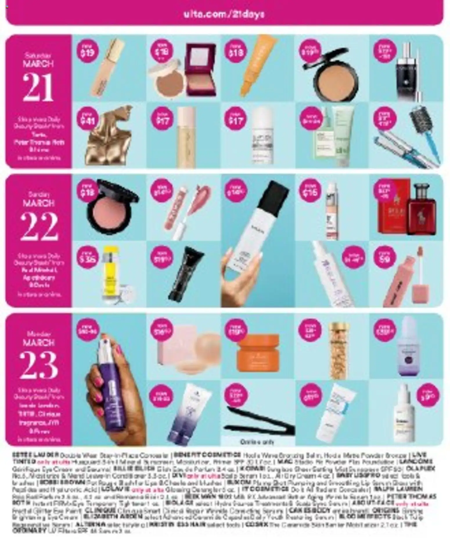 Ulta Beauty Ad - valid from 06.03.2026 | Page: 7 | Products: Powder