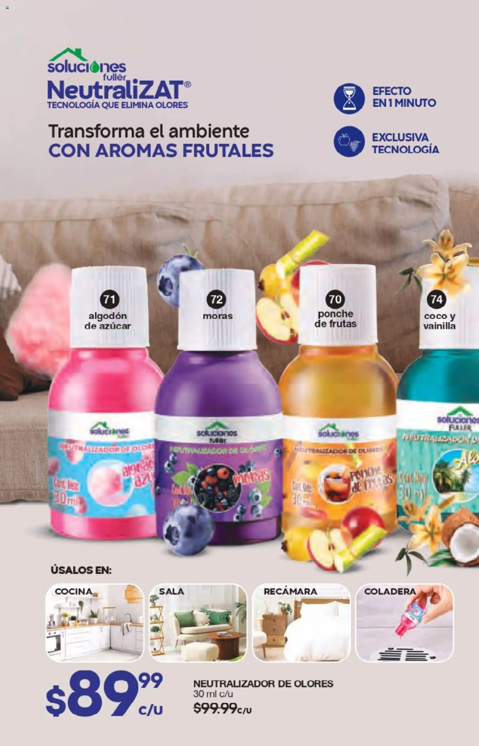 Nuevas ofertas de Fuller válidas en toda la República Mexicana desde el 04.02.2026. ¡Encuentra las mejores ofertas en Fuller campaña 22 2026! | Página: 56 | Productos: Azúcar, Cocina, Algodón