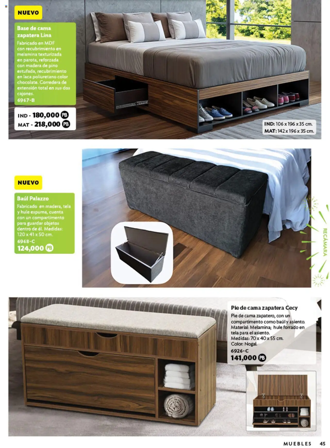 Nuevas ofertas de Betterware válidas en toda la República Mexicana desde el 03.06.2025. ¡Encuentra las mejores ofertas en Betterware catálogo Oportunidades! | Página: 69 | Productos: Extensión, Cama, Palazzo
