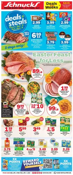 Preview of Schnucks weekly ads valid from 01.04.2026
