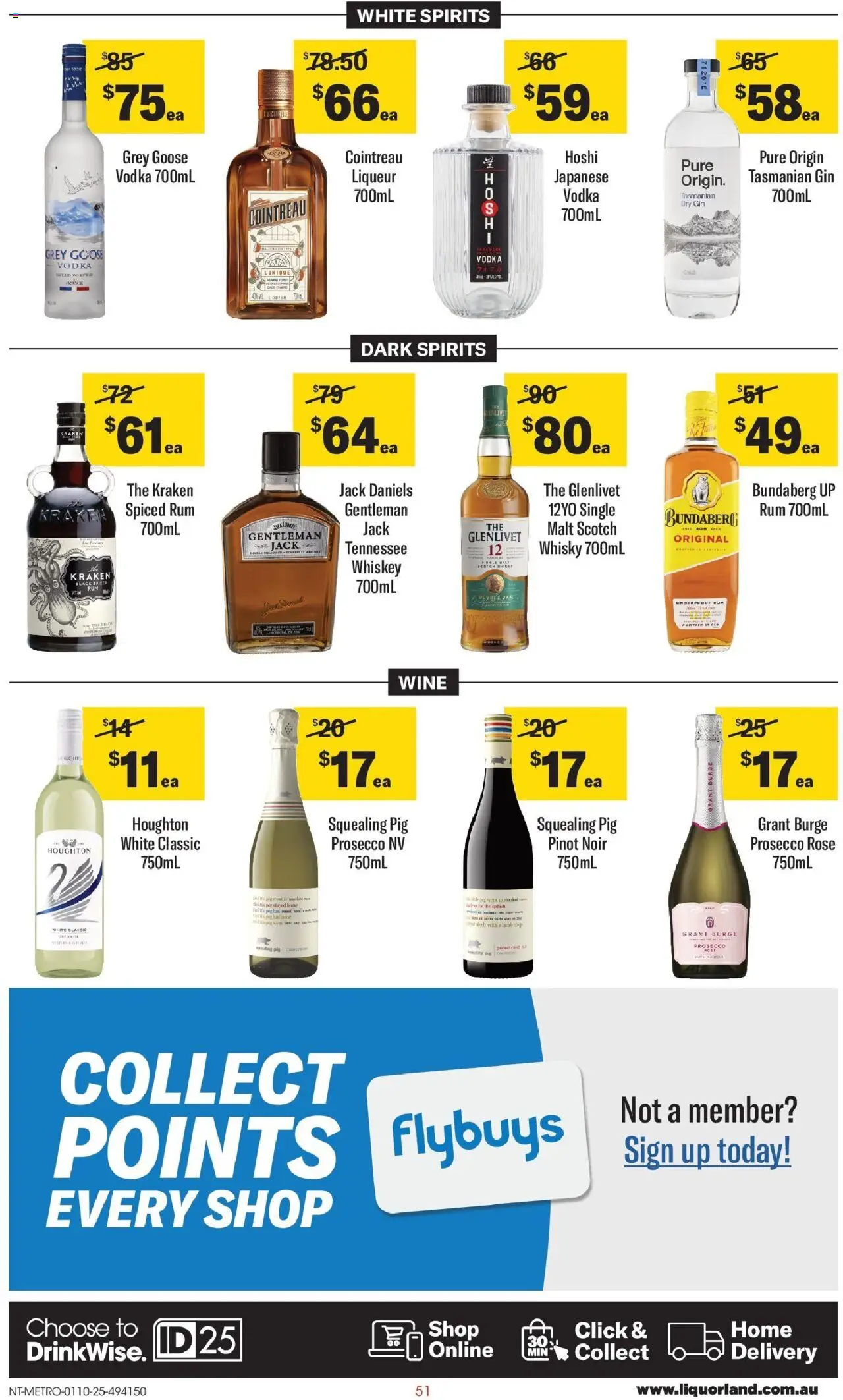 Coles catalogue - valid from 01.10.2025 | Page: 51 | Products: Wine, Whiskey, Rum, Scotch