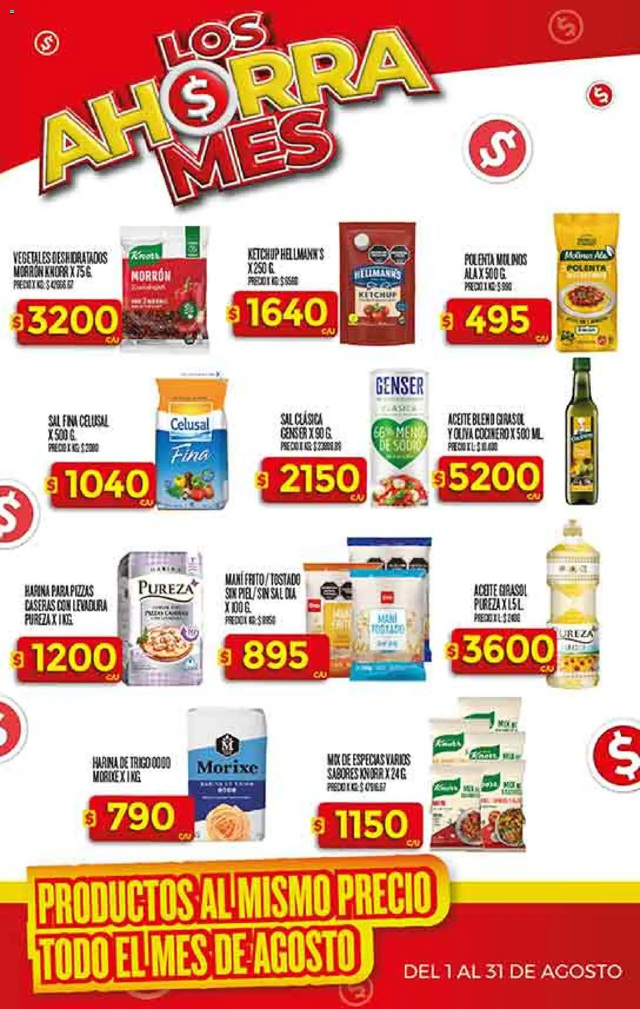 Supermercado DIA Ofertas │ válido desde el 06.08.2025 | Página: 26 | Productos: Aceite, Ketchup, Polenta, Mani