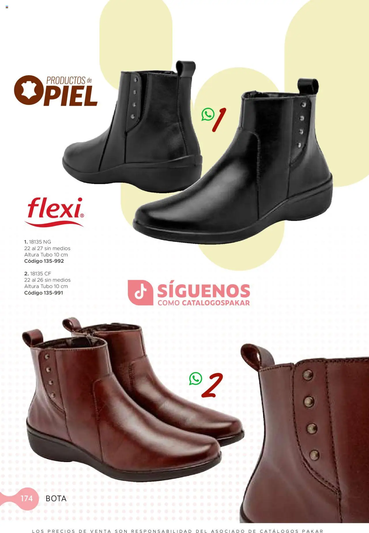 Nuevas ofertas de SC Pakar válidas en toda la República Mexicana desde el 24.07.2025. ¡Encuentra las mejores ofertas en SC Pakar - Catálogo Bota! | Página: 174