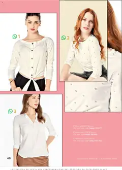 Vista previa de SC Pakar Catálogo Ropa y Accesorios, nuevo folleto de la tienda, válido en México a partir del 24.07.2025 | Página: 40 | Productos: Blusa