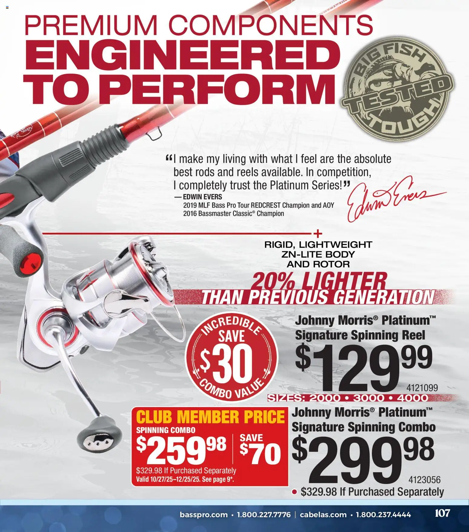 Cabela's Christmas Gift Guide 25 - valid from 01.11.2025 | Page: 107 | Products: Fish, Lighter