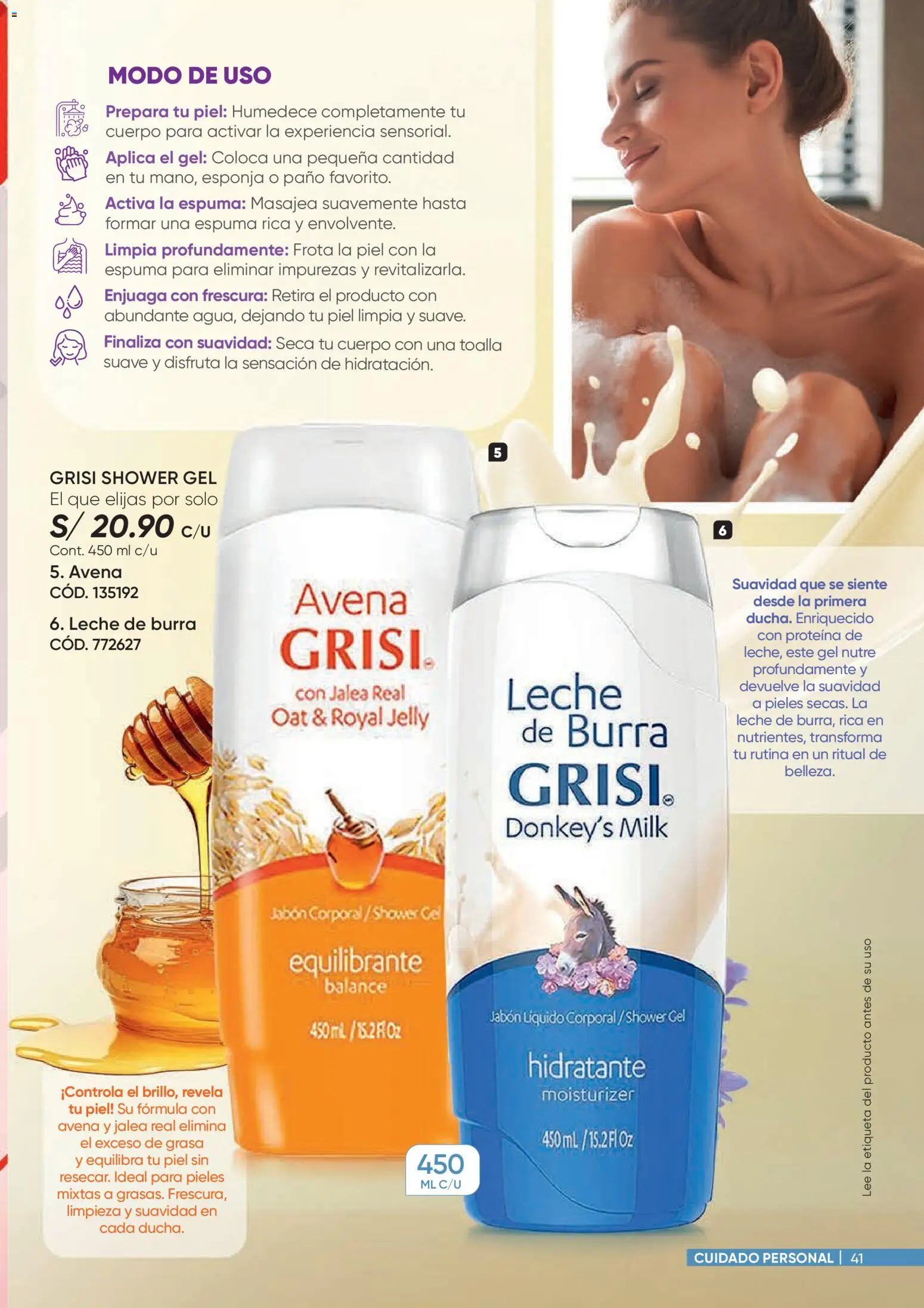 Catálogo Azzorti válido desde 26.01.2026 | Página: 41 | Productos: Jabón, Leche, Toalla, Avena