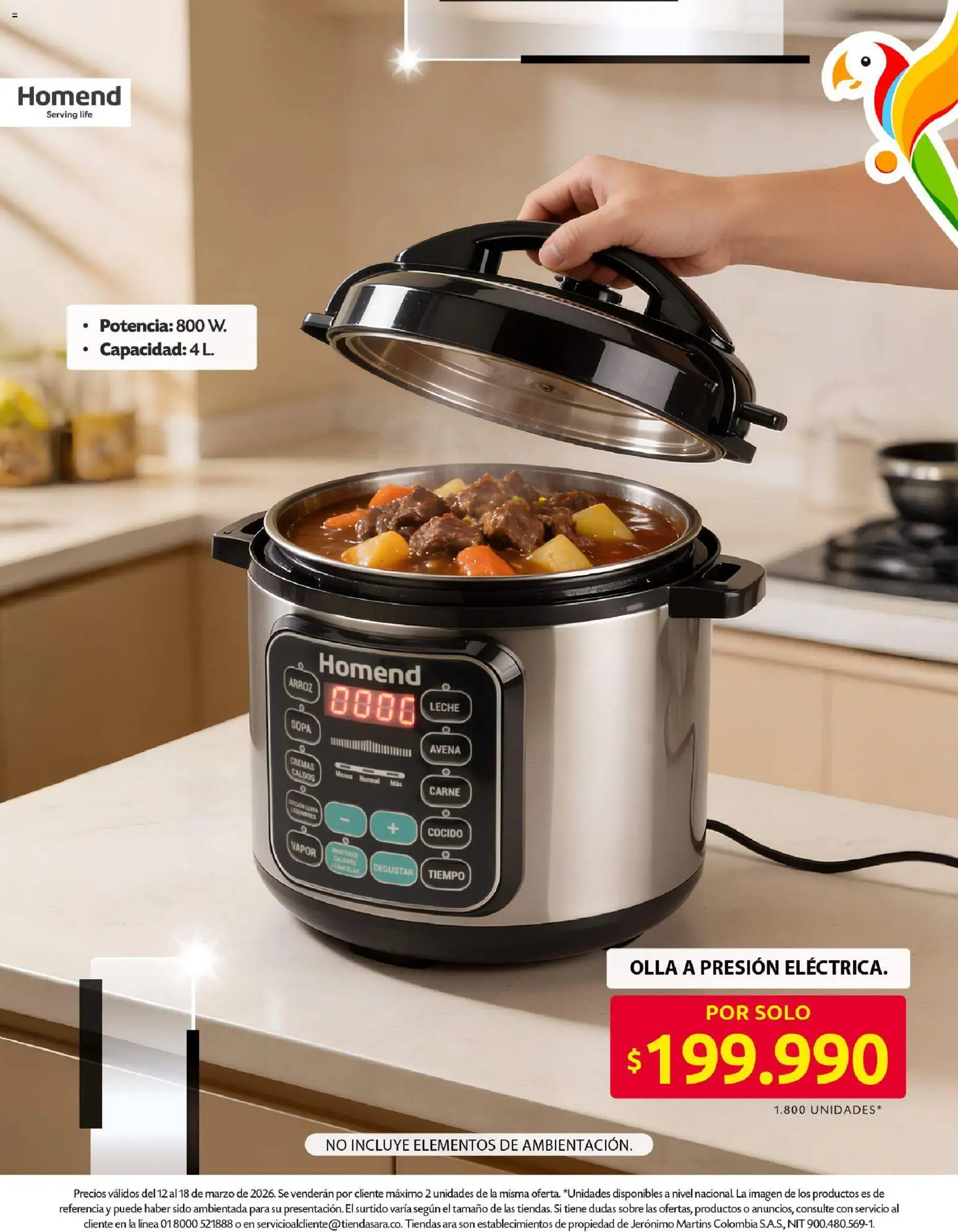 Ara revista - valida desde el 12.03.2026 | Página: 2 | Productos: Arroz, Sobre, Sopa, Olla