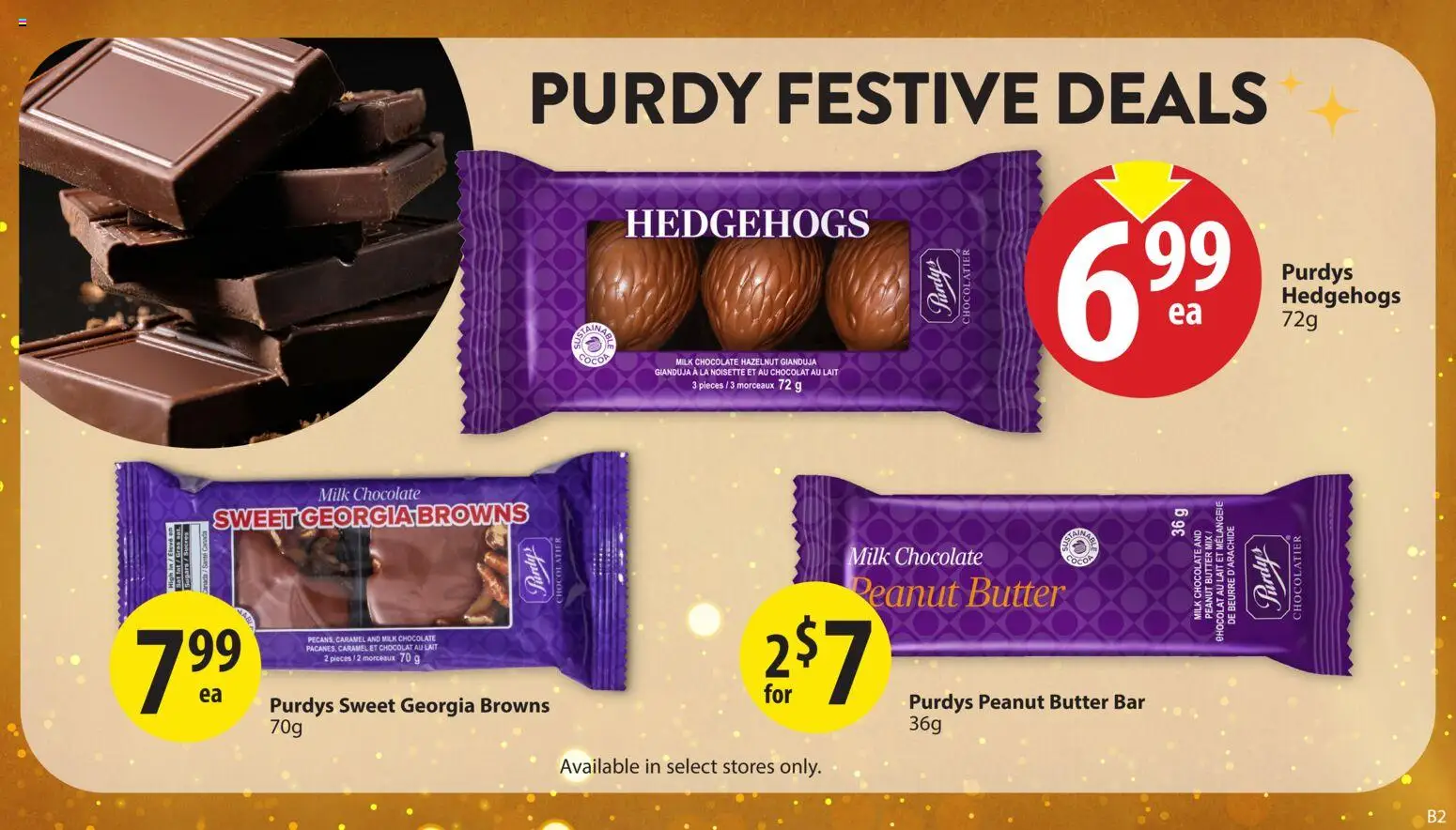 Save on foods flyer valid from 04.12.2025 | Page: 24 | Products: Milk, Butter, Chocolate