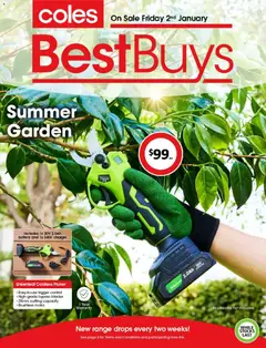 Preview of Coles BestBuys - Summer Garden - valid from 02.01.2026