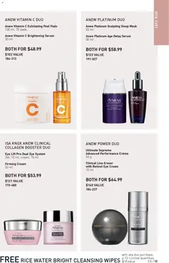 Preview of Avon - Brochure Campaign from shop Avon valid from 29.01.2026 | Page: 13 | Products: Rice, Cream, Mask