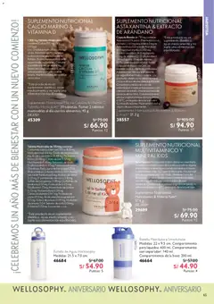 Vista previa de folleto Oriflame - Campaña 01 de la Oriflame válido desde 27.12.2025 | Página: 65 | Productos: Tableta, Polvo