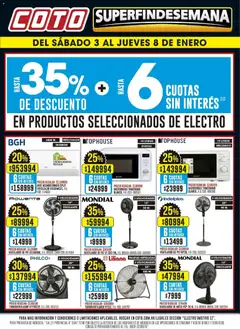 Vista previa Coto - Electro Motivo válido desde el 03.01.2026