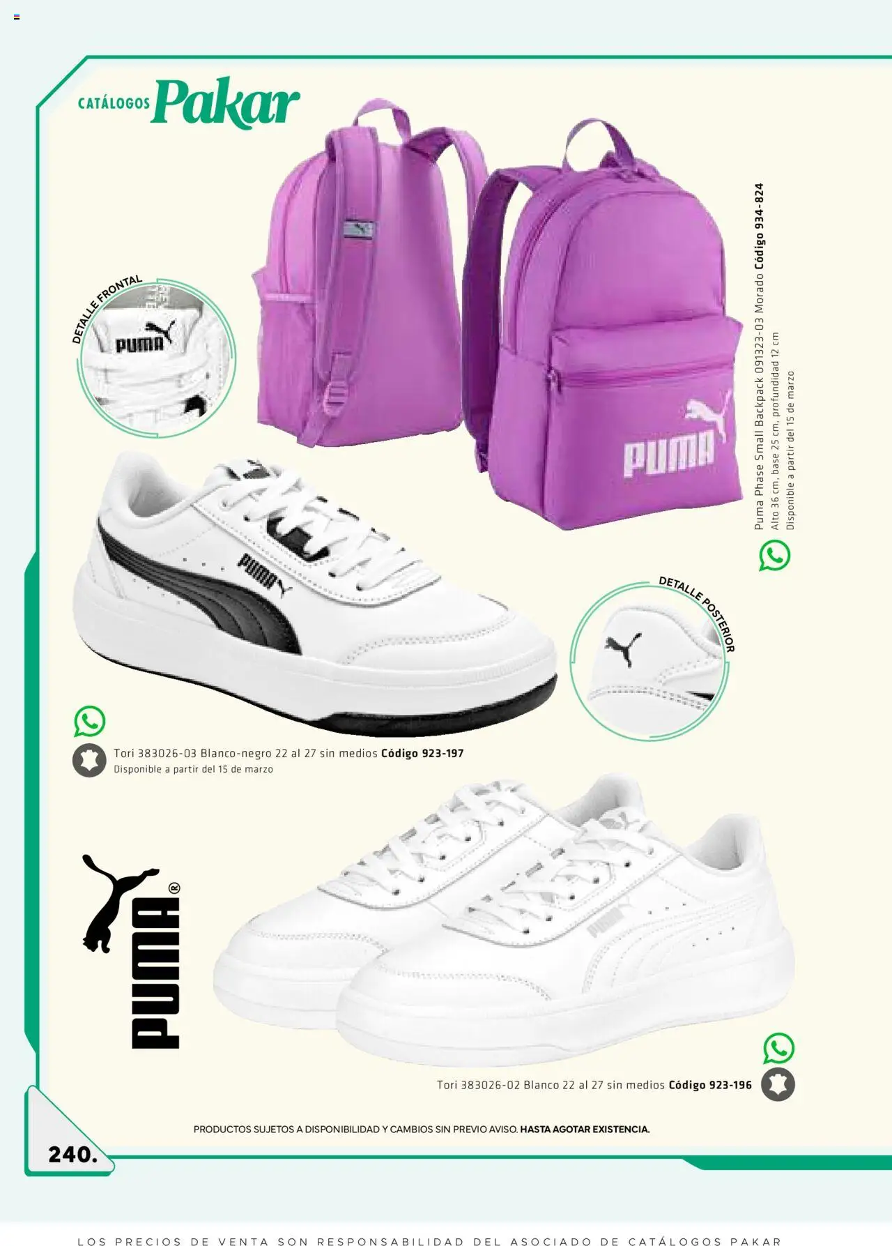 Nuevas ofertas de SC Pakar válidas en toda la República Mexicana desde el 28.02.2025. ¡Encuentra las mejores ofertas en SC Pakar catálogo Premium - Kids! | Página: 240