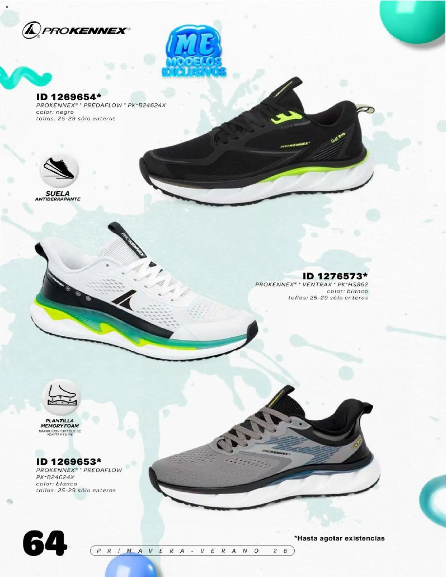 Nuevas ofertas de Price Shoes válidas en toda la República Mexicana desde el 30.03.2026. ¡Encuentra las mejores ofertas en Price Shoes catálogo Prokennex! | Página: 64