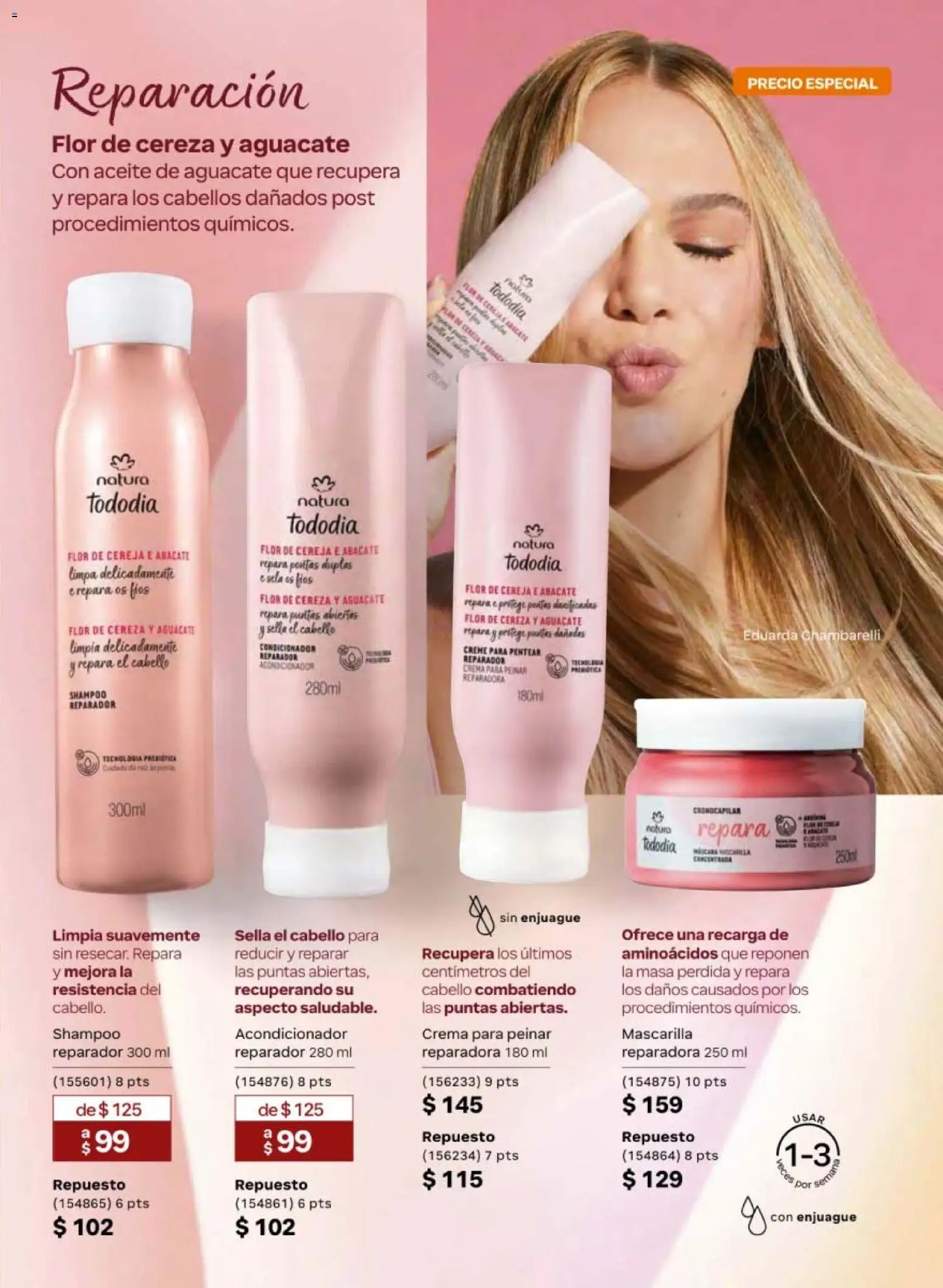 Nuevas ofertas de Natura válidas en toda la República Mexicana desde el 13.03.2026. ¡Encuentra las mejores ofertas en Natura campaña 5 2026! | Página: 141 | Productos: Crema, Aceite, Aguacate, Mascarilla