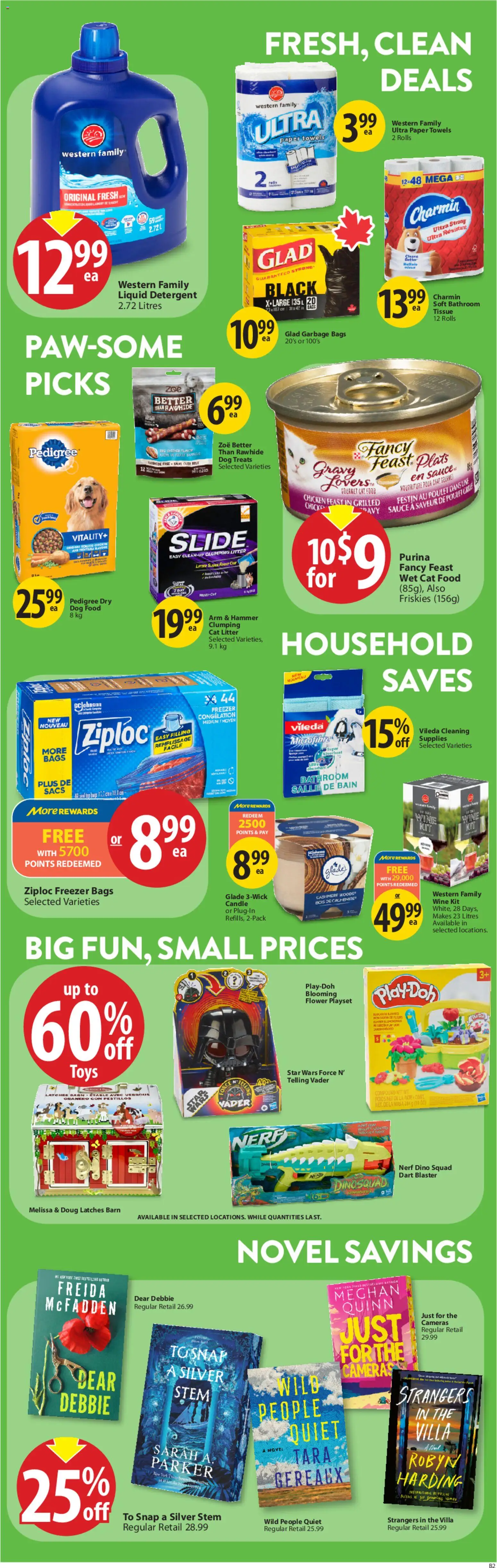 Save on foods flyer valid from 19.03.2026 | Page: 29 | Products: Freezer, Detergent, Wine, Chicken