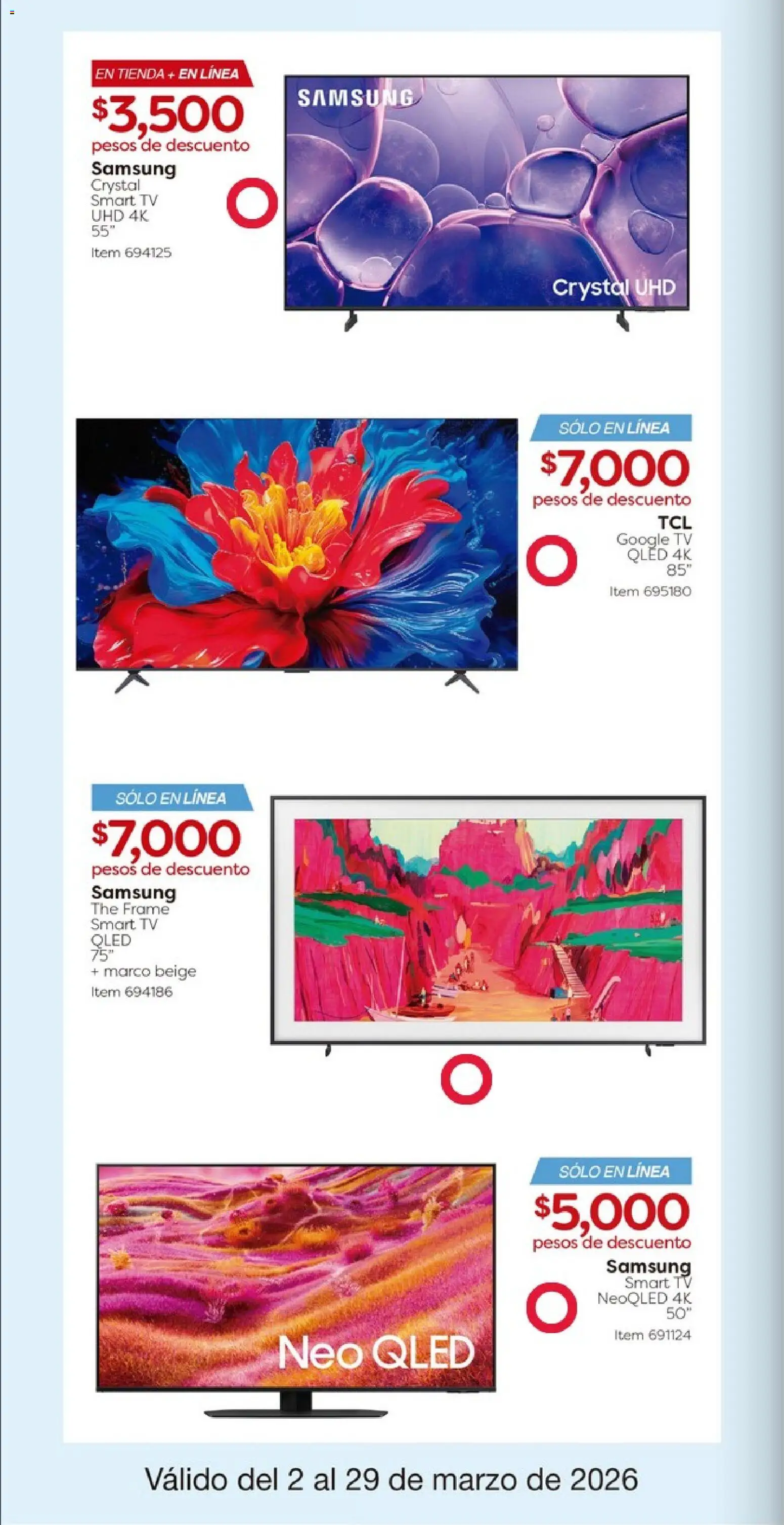 Nuevas ofertas de Costco válidas en toda la República Mexicana desde el 02.03.2026. ¡Encuentra las mejores ofertas en Costco catálogo! | Página: 4