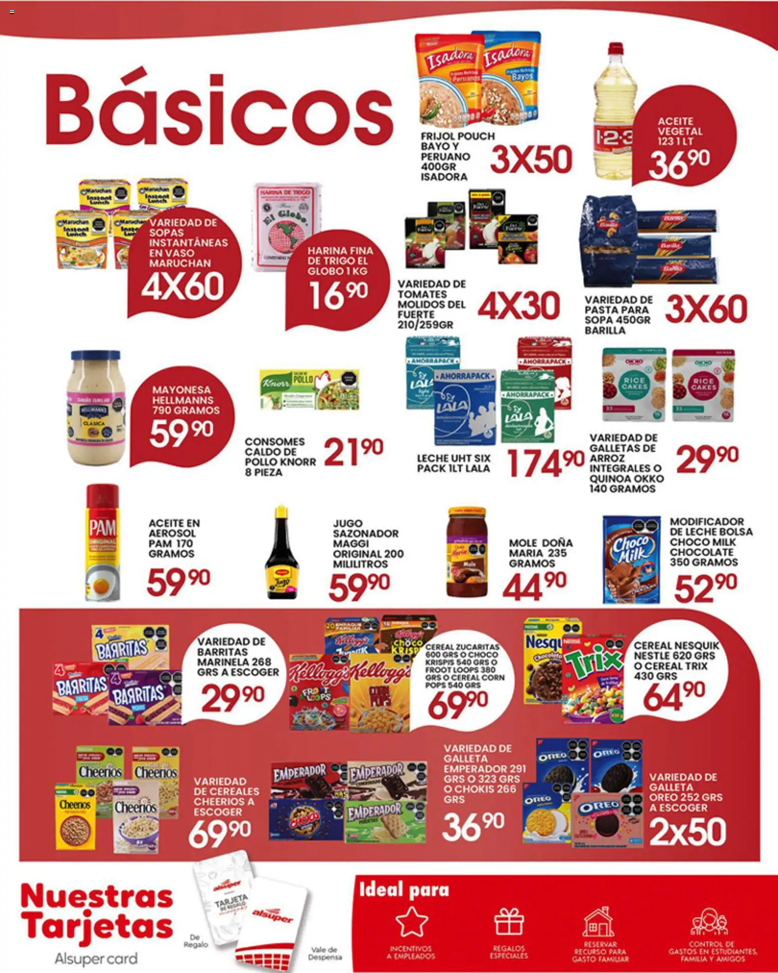 Nuevas ofertas de Alsuper válidas en toda la República Mexicana desde el 17.04.2026. ¡Encuentra las mejores ofertas en Alsuper folleto Chihuahua-Estado! | Página: 6 | Productos: Aceite, Arroz, Cereales, Galletas