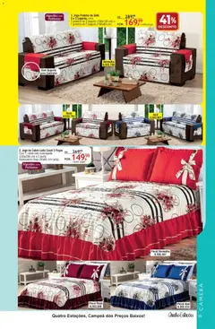 Quatro Estações - Catálogo 02-03-04 - Pré-Visualização do folheto da loja Quatro Estações, válido de 01.02.2026 | Página: 51 | Produtos: Porta, Sofá, Algodão