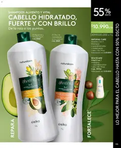 Catálogo Ésika Campaña 7 válido desde el 18.04.2026 | Página: 117 | Productos: Brillo, Oliva, Acondicionador, Shampoo