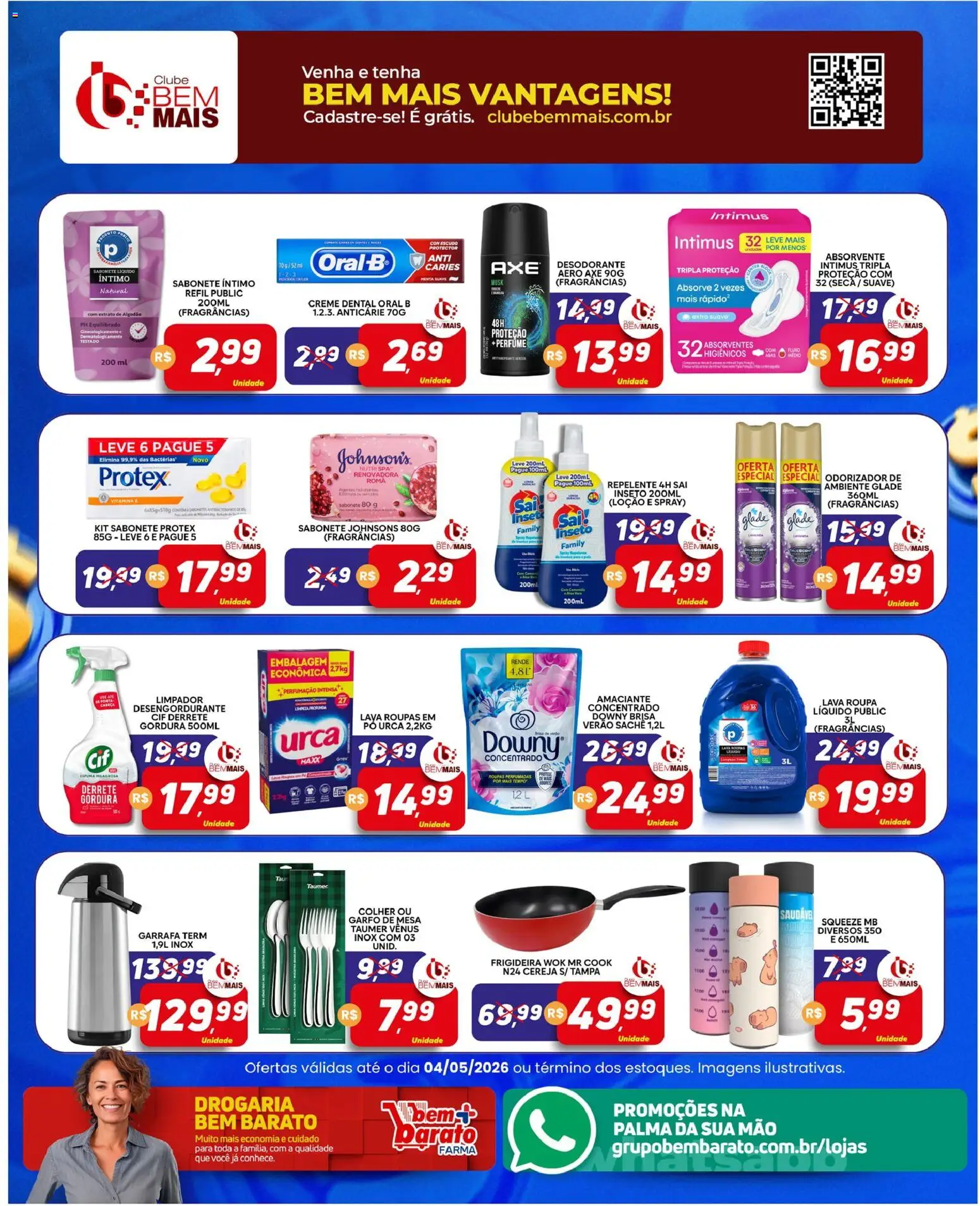 Supermercado Bem Barato Folheto - válido de 28.04.2026 | Página: 5 | Produtos: Desengordurante, Desodorante, Repelente, Amaciante