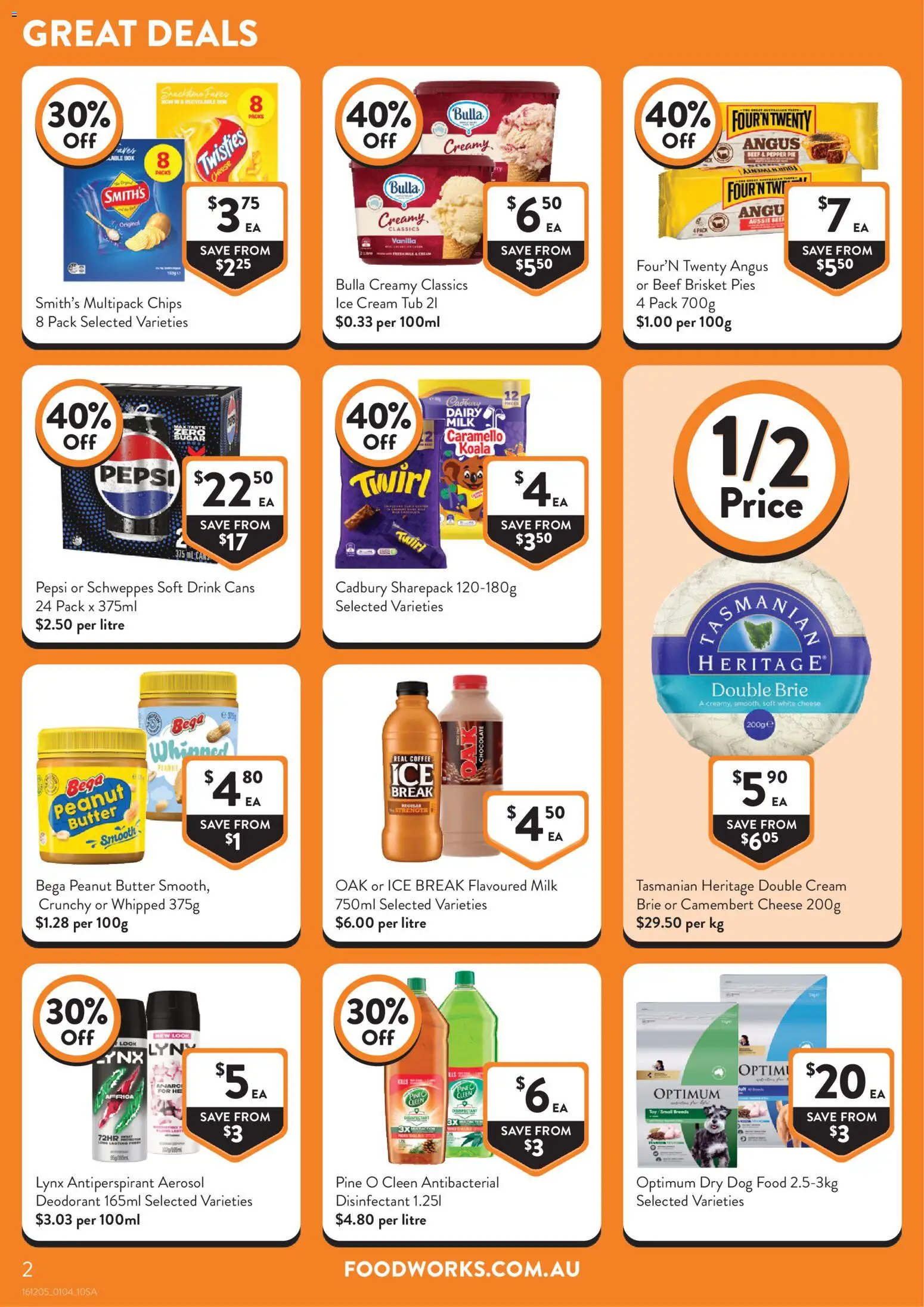 Foodworks catalogue - valid from 01.04.2026 | Page: 2 | Products: Box, Beef, Dog food, Ice cream